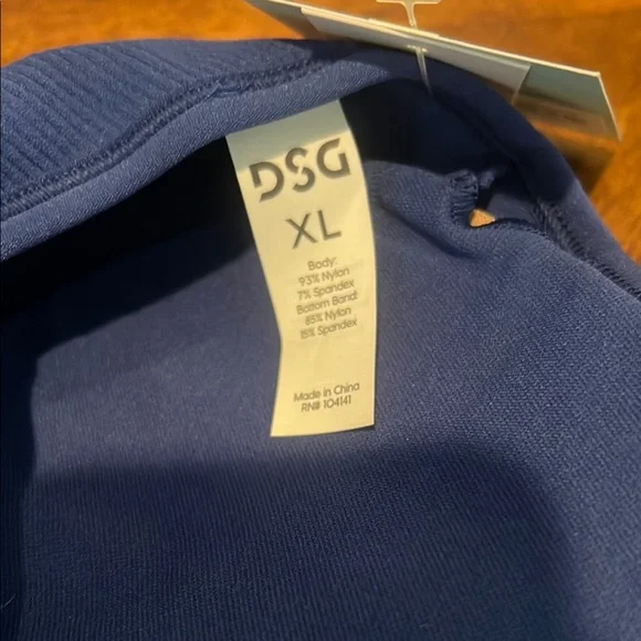 DSG Women's Blue Sports Bra - Picture 2 of 5